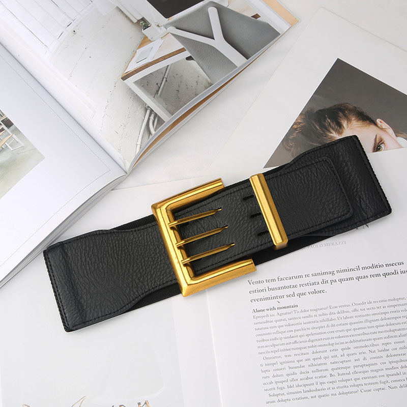 Euroopa stiilis kandiline pandlaga vöö naiste dekoratiivne mantel Lai kleit vöö vöökohal suletav ülikond elastne Korsett Belt vöörihm