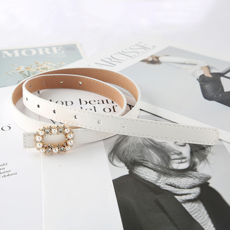 Vintage Pearl strasszos csatos deréköv, női, derékszíj, vékony  Jean nadrág ruha öv öv