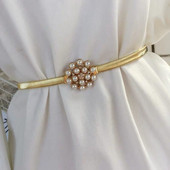 Parduodu kaip karštus pyragus Metaliniai lapeliai Elastingi diržai moterims Sidabrinė juosmens grandinėlė suknelė Dekoruota moteriški diržai Įvairių stilių