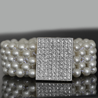 Novi jedinstveni biserni dijamantni pojas Ženska moda Sjajni široki pojasevi Ženska jeans haljina Pojas Dizajn marke 2022.