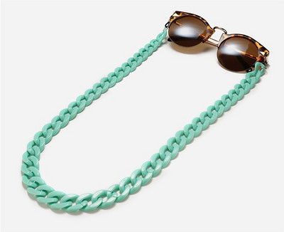 Flatfoosie New Leopard akrilni lanac za sunčane naočale Ženske naočale za čitanje Viseći lanac oko vrata Largand naočale Lanac Remen za naočale