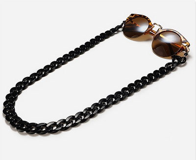 Flatfoosie New Leopard akrilni lanac za sunčane naočale Ženske naočale za čitanje Viseći lanac oko vrata Largand naočale Lanac Remen za naočale