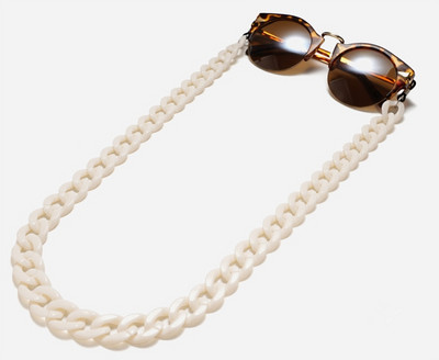 Flatfoosie New Leopard akrilni lanac za sunčane naočale Ženske naočale za čitanje Viseći lanac oko vrata Largand naočale Lanac Remen za naočale