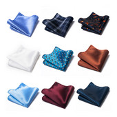 Înaltă calitate 2023, stil nou, promoție fierbinte, batistă de mătase, accesorii pentru costum negru, bărbați solidi, ziua de naștere a lui Abraham Lincoln