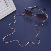 Skyrim ružičasto zlatne boje S oblik Lanci za naočale Ženske protuklizne sunčane naočale Lanac Naočale za čitanje Traka Uže Dodaci