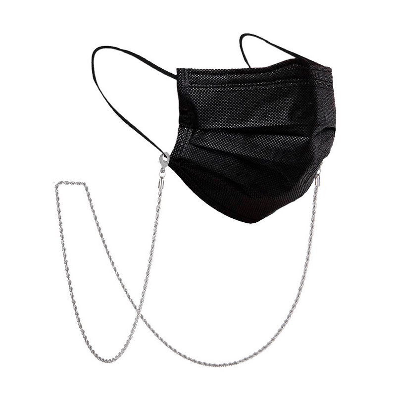 Lanț răsucit din oțel inoxidabil Skyrim pentru ochelari de soare Femei Bărbați Suport ochelari Lanțuri Snur Ochelari Snur Cureaua pentru gât Coarda pentru mască