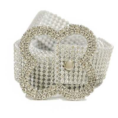 Modni ženski pojas oko struka od 115 cm, 9 redaka, kristalni remen s punim dijamantskim kamenčićima, luksuzni veliki remen oko struka za zabave