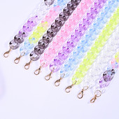 Prozirne akrilne boje Multi sunčane naočale Lanac za naočale Za Ženski remen Visi Držač za naočale Uzice Luksuzna moda