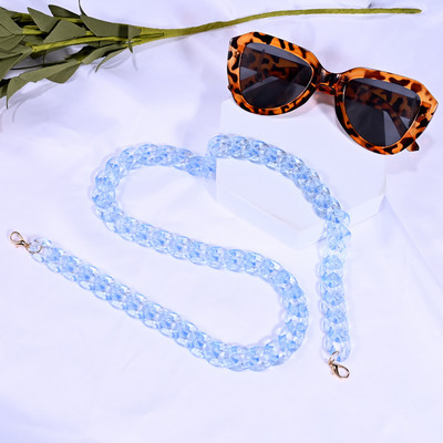 Prozirne akrilne boje Multi sunčane naočale Lanac za naočale Za Ženski remen Visi Držač za naočale Uzice Luksuzna moda