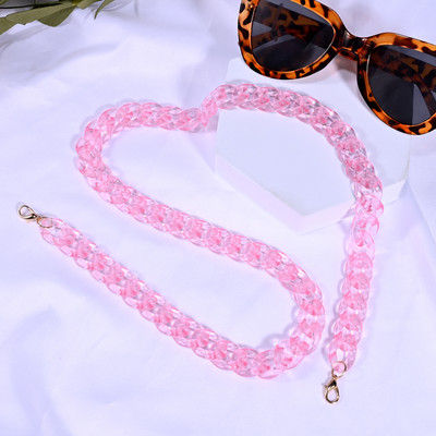 Prozirne akrilne boje Multi sunčane naočale Lanac za naočale Za Ženski remen Visi Držač za naočale Uzice Luksuzna moda