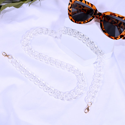 Prozirne akrilne boje Multi sunčane naočale Lanac za naočale Za Ženski remen Visi Držač za naočale Uzice Luksuzna moda
