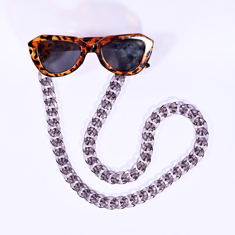 Prozirne akrilne boje Multi sunčane naočale Lanac za naočale Za Ženski remen Visi Držač za naočale Uzice Luksuzna moda