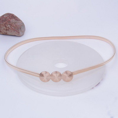 Új dekoratív női fém rugós deréklánc divat levelek csat rugalmas lánc deréköv arany Kiváló minőségű tervezői öv