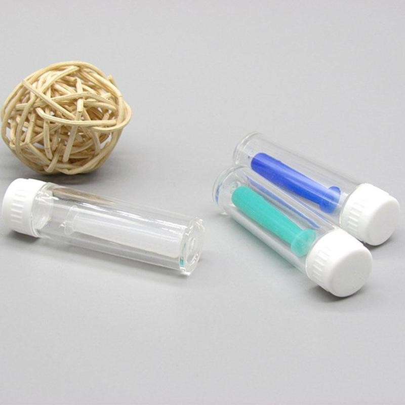 1db Handy szilikon kontaktlencsék kis tapadókorongok Stick Hordozható Rgp kontaktlencse behelyező eltávolító csúszásgátló szemápoláshoz