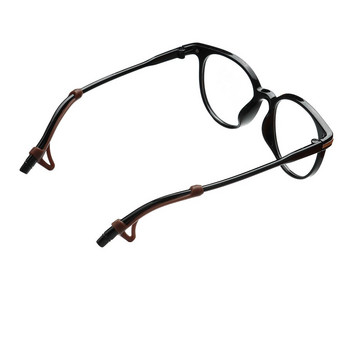 5 чифта очила Противоплъзгащо покритие Анти-загубена силиконова кука за уши Очила Крака Държач за ръкави за слънчеви очила Аксесоари за очила