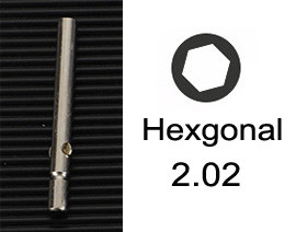 1db csavarhúzó pengefejű kéziszerszám tartozék fül vagy vágó hatszögletű hatszögletű rés, egyenes típus