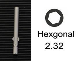 1db csavarhúzó pengefejű kéziszerszám tartozék fül vagy vágó hatszögletű hatszögletű rés, egyenes típus