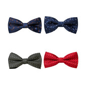 2023 Uus disain Soe soodusmüük siidist kikilips, soliidne must meeste ülikonna aksessuaarid uusaastapäevaks sobiv pulmade libliklips kikilips