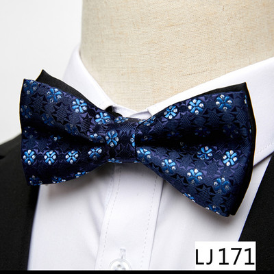 2023 Uus disain Soe soodusmüük siidist kikilips, soliidne must meeste ülikonna aksessuaarid uusaastapäevaks sobiv pulmade libliklips kikilips