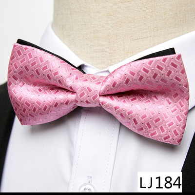 2023 Uus disain Soe soodusmüük siidist kikilips, soliidne must meeste ülikonna aksessuaarid uusaastapäevaks sobiv pulmade libliklips kikilips