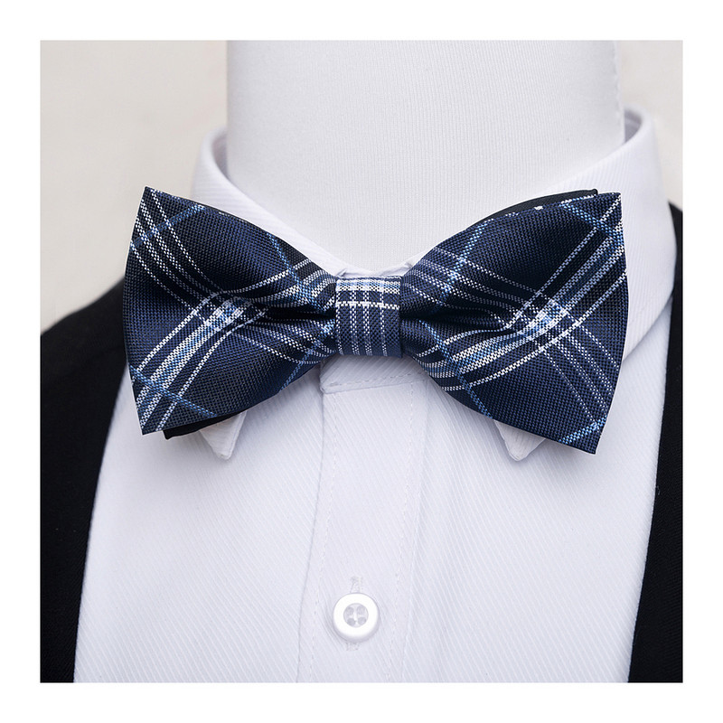 2023 Uus disain Soe soodusmüük siidist kikilips, soliidne must meeste ülikonna aksessuaarid uusaastapäevaks sobiv pulmade libliklips kikilips