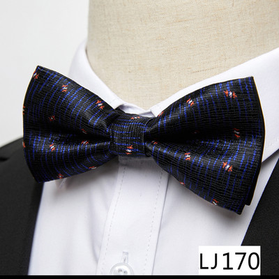 Tvornička rasprodaja 65 boja Svilena leptir kravata Paisley Dodaci za odjeću Bež Muški Dan sjećanja Fit radno mjesto