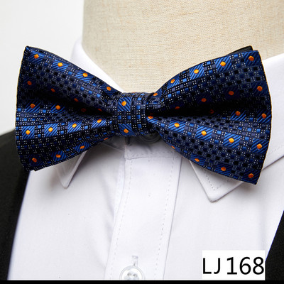 Tvornička rasprodaja 65 boja Svilena leptir kravata Paisley Dodaci za odjeću Bež Muški Dan sjećanja Fit radno mjesto