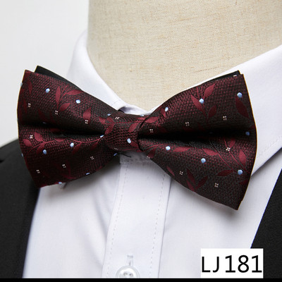 Tvornička rasprodaja 65 boja Svilena leptir kravata Paisley Dodaci za odjeću Bež Muški Dan sjećanja Fit radno mjesto