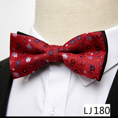 Tvornička rasprodaja 65 boja Svilena leptir kravata Paisley Dodaci za odjeću Bež Muški Dan sjećanja Fit radno mjesto