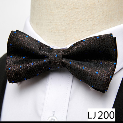 Tvornička rasprodaja 65 boja Svilena leptir kravata Paisley Dodaci za odjeću Bež Muški Dan sjećanja Fit radno mjesto