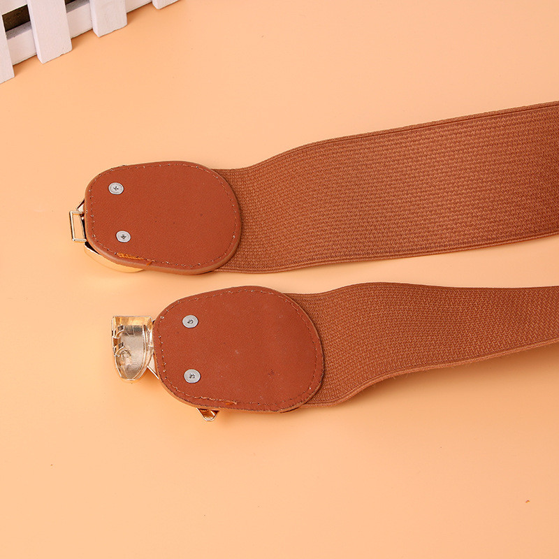 Rochie de pulover cu talie lată elastică pentru femei cu decorare cu strasuri Curele cu cataramă pentru curele pentru femei, marcă de designer de lux, negru roșu