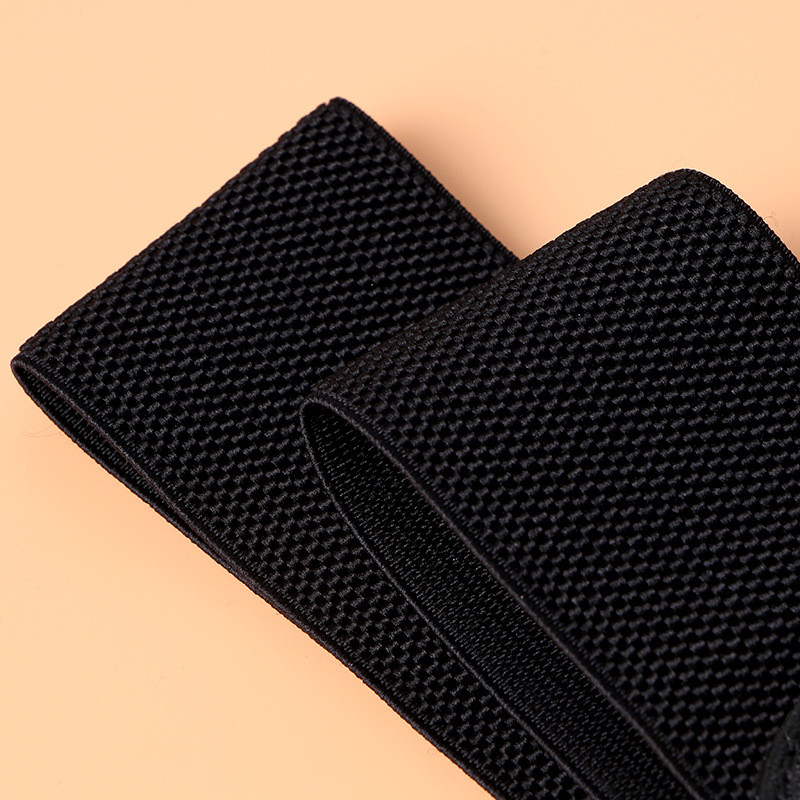 Rochie de pulover cu talie lată elastică pentru femei cu decorare cu strasuri Curele cu cataramă pentru curele pentru femei, marcă de designer de lux, negru roșu