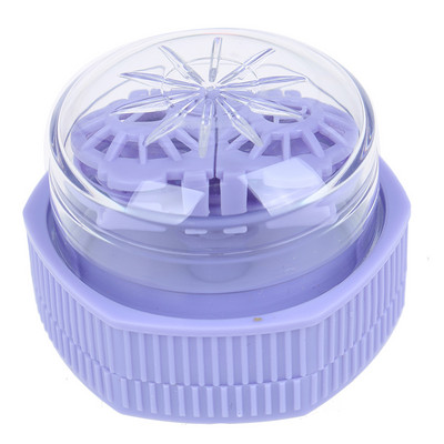 1 db hordozható kontaktlencse tisztító tok doboz, kézi forgó mosógép tisztítás utazási tartozékokhoz