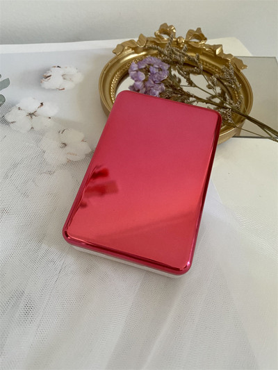 1 vnt. ryškus kontaktinių lęšių dėklas, moteriškas kontaktinių lęšių dėklas Kelioninis moteriškas laikiklis Akių priežiūros indelis su veidrodžiu Didmeninė prekyba