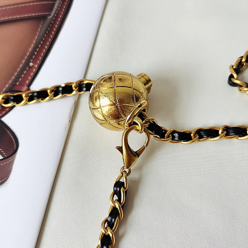 Divat arany lánc öv női hosszú vékony punk fém övek női kiváló minőségű ruha derékpánttal állítható kabát fűző Riem