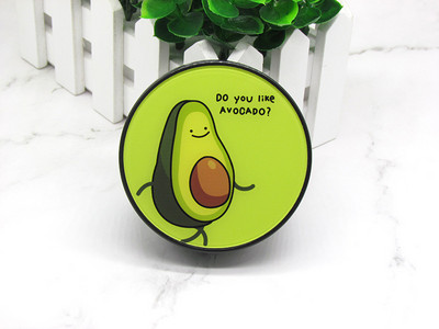 Aranyos hordozható mini kontaktlencse tok utazó hölgy tartó tároló szemkörnyékápoló tartályhoz tükörlencsékkel, avokádó dobozzal