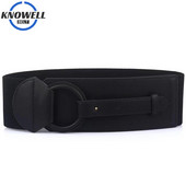 Corset din piele Pu Curea pentru femei Bandă de cauciuc Cureaua lată pentru rochii Brand de designer de lux Punk Negru Y2K Corsete Talie de toamnă