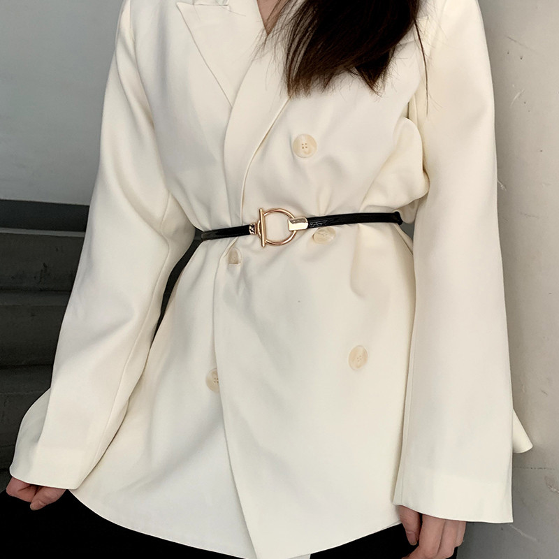 Fashion Hot Sale Lakkbőr övek Női Tömör vékony Fűző cummerubnds All-match Új igazítás Derékpántok ruhakabát Női