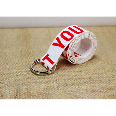 Esztétikus öv nylon vászon övek női férfiak sárga piros ceinture női divat fehér lányok fiúk aranyos harajuku kiegészítők