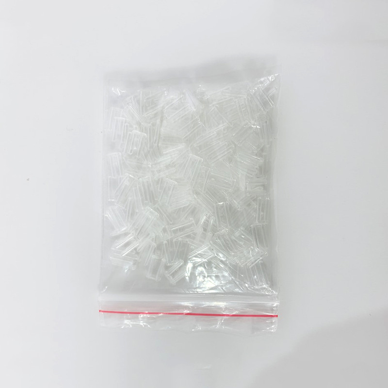 Dupla szemüveg gumidugóval átlátszó szemüveg műanyag dugó Szemüveg Tartozékok Perem nélküli csat Ultrakönnyű illeszkedés