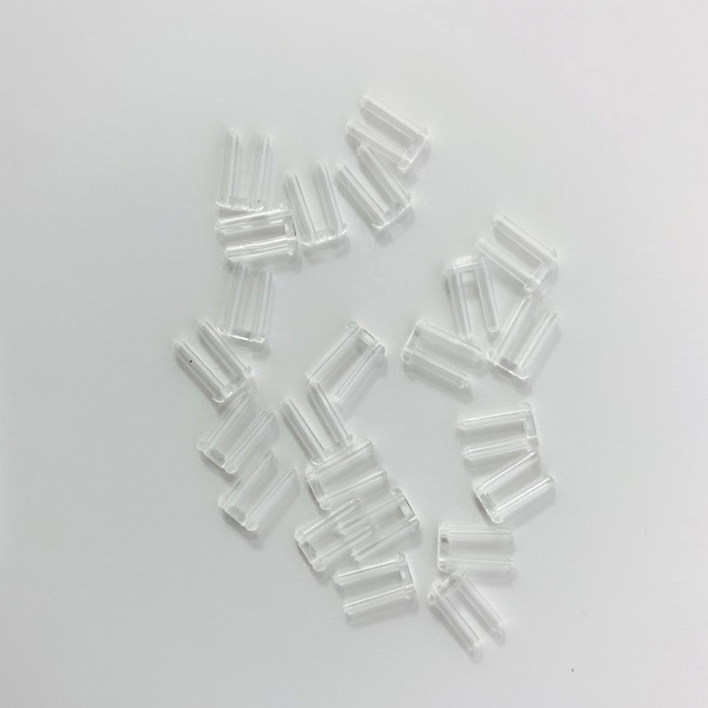 Dupla szemüveg gumidugóval átlátszó szemüveg műanyag dugó Szemüveg Tartozékok Perem nélküli csat Ultrakönnyű illeszkedés