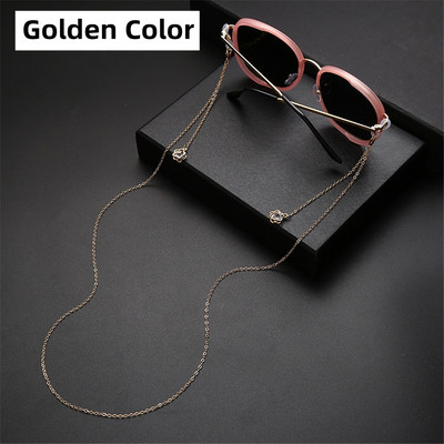 2022 m. Fahion pakabinamas akinių dirželis skaitymo akiniai Kabanti grandinėlė Madingi akiniai nuo saulės akinių laikiklis kaklo virvelė metalinė grandinėlė