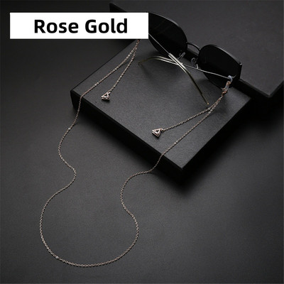 2022 m. Fahion pakabinamas akinių dirželis skaitymo akiniai Kabanti grandinėlė Madingi akiniai nuo saulės akinių laikiklis kaklo virvelė metalinė grandinėlė