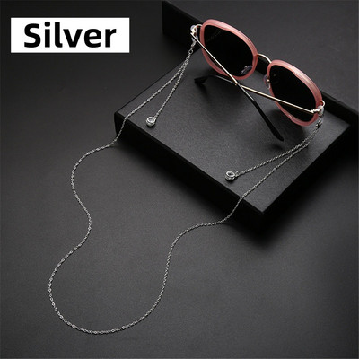 2022 m. Fahion pakabinamas akinių dirželis skaitymo akiniai Kabanti grandinėlė Madingi akiniai nuo saulės akinių laikiklis kaklo virvelė metalinė grandinėlė