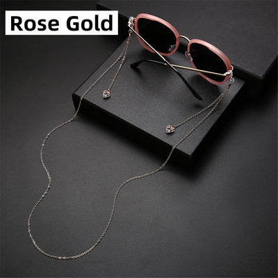 2022 m. Fahion pakabinamas akinių dirželis skaitymo akiniai Kabanti grandinėlė Madingi akiniai nuo saulės akinių laikiklis kaklo virvelė metalinė grandinėlė