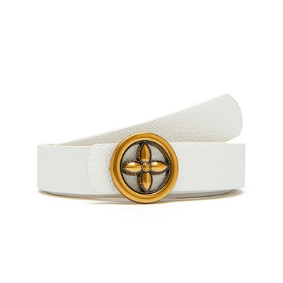 Disainer uus retro ümmargune pandlaga naiste rihmad naistele Mood Teksad Tuulejook Ühevärviline Naiste Vöö mõõna tarvikud