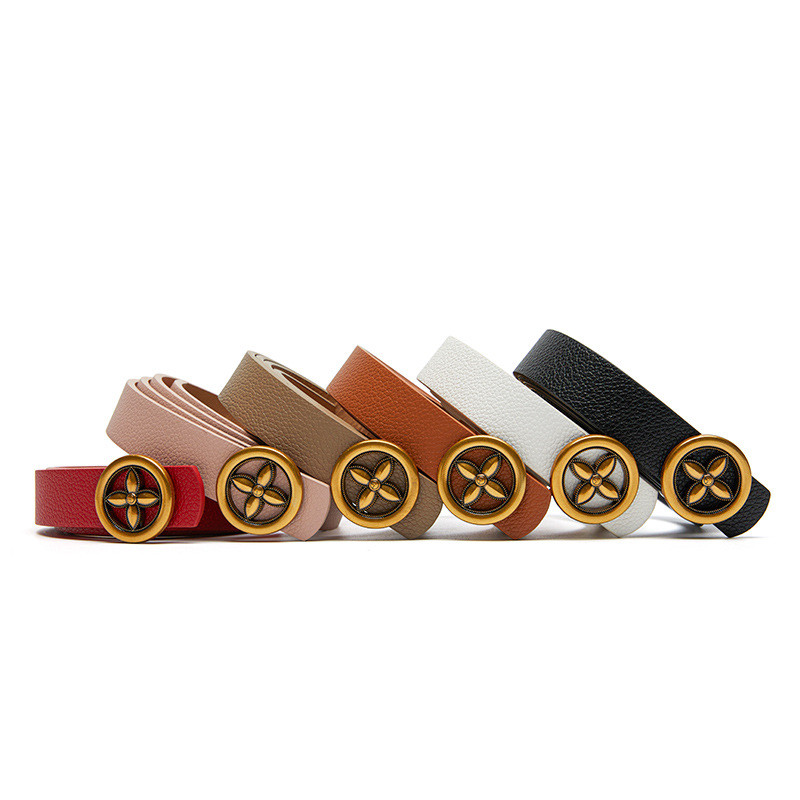 Disainer uus retro ümmargune pandlaga naiste rihmad naistele Mood Teksad Tuulejook Ühevärviline Naiste Vöö mõõna tarvikud