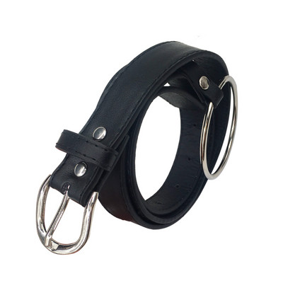 Modni ženski remen oko struka, veliki prsten ukrašen, ženski najnoviji dizajn, srebrni metalni remeni s kopčom, ženski PU kožni remen za traperice