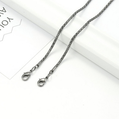 2023. Lanac za naočale, maska za lice, ogrlica, metalna neklizajuća metalna ogrlica za naočale, držač užeta, sunčane naočale za vrat, nakit za žene