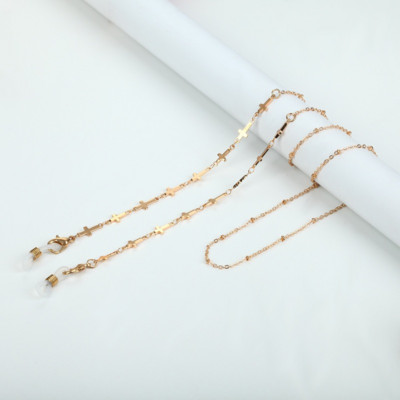 Mados perlai akinių laikikliai lapai akinių grandinėlės metalinės akinių grandinėlės skaitymo akiniai dirželiai akinių priedai Dovana